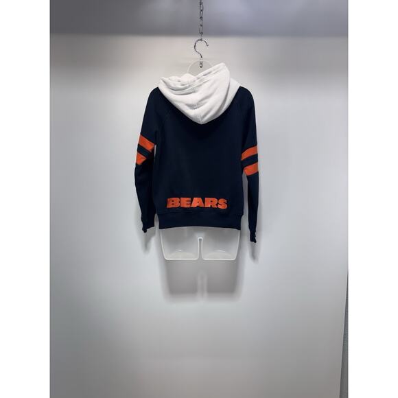 Chicago Bears Hoodie Sweatshirt Women's Medium NFL Team Apparel Lace Up - Picture 3 of 8